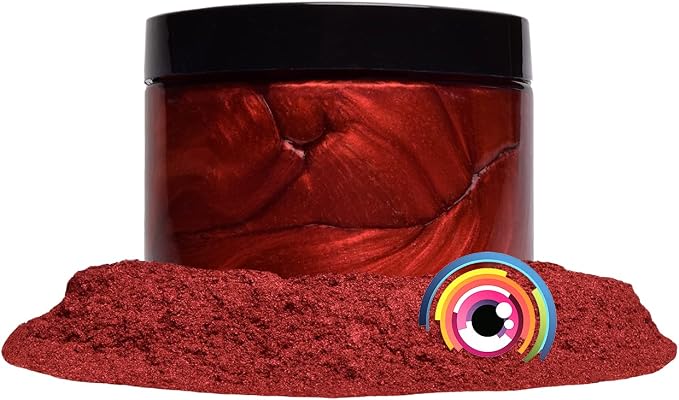 Eye Candy Pigments Premium True Red Mica Powder - Image 5