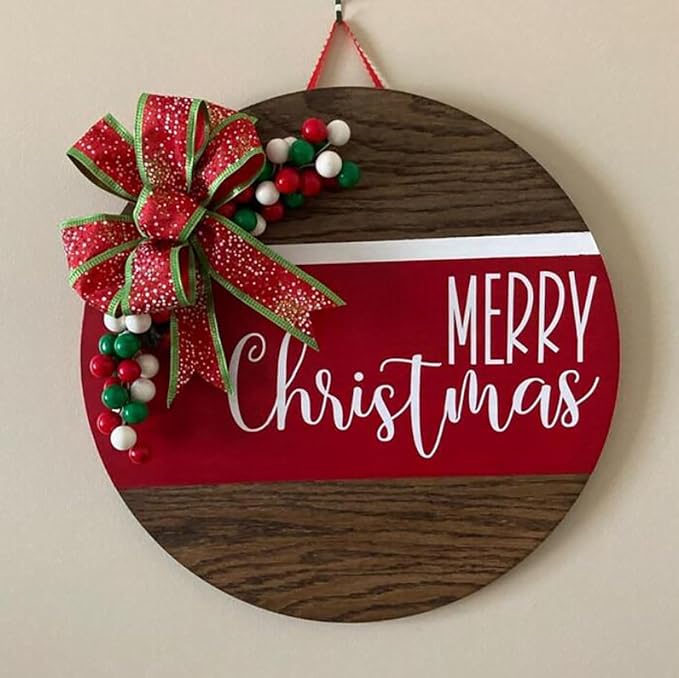 Christmas Stencils for Painting on Wood 12” Merry Christmas Stencil Holiday - Image 7