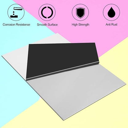 430 Stainless Steel Sheet Metal 8" x 12" x 1/16" Inch Metal Plates - Image 2