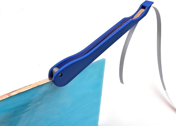 Copper Foil Hand Foiler for Stained Glass, 7/32" and 1/4" Hand Foiler Tool Kits - Image 3