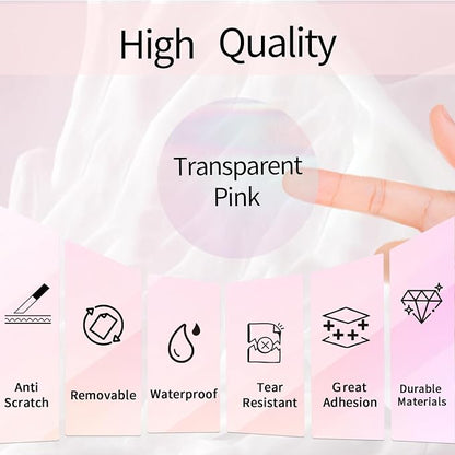 Transparent Thermal Labels Stickers 1.5 Inch, Perforation Line Design - Image 3
