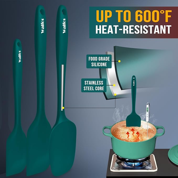 Walfos Silicone Spatula Set of 7 - Image 2