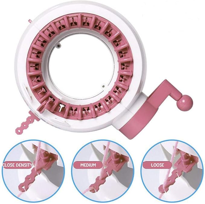 Umootek Sentro Knitting Machine, Knitting Board Rotating Double Loom, Smart - Image 6
