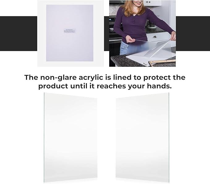 5 x 7 Non-Glare Acrylic Replacement Plexiglass - Image 7