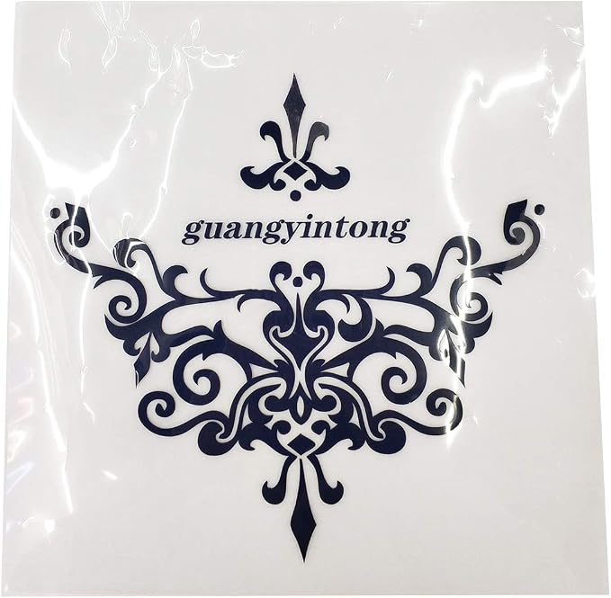 guangyintong Heat Transfer Vinyl Navy Blue HTV Rolls, Matte Surface HTV Vinyl - Image 5