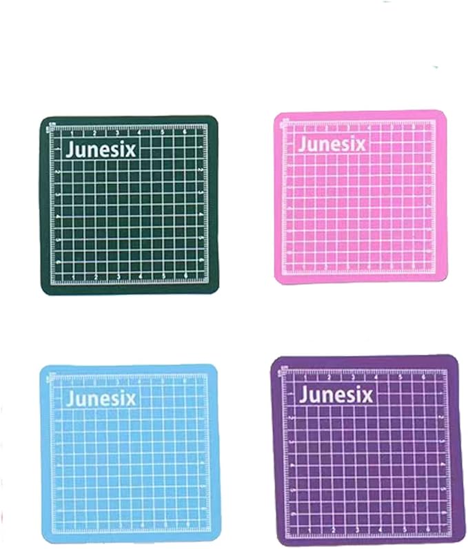 4PCS Mini Cutting Pad Self Healing Craft Mat Small Sewing Cutting Mat Non-Slip by Unknown