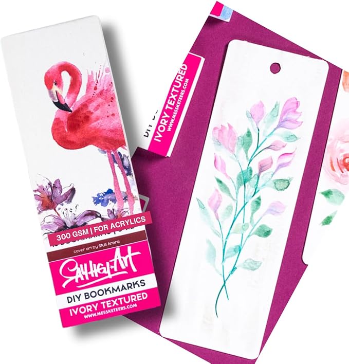 300 GSM Textured Ivory Bookmark Sketchpads - Image 5
