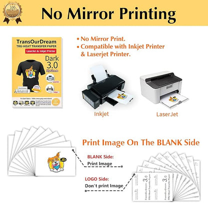 TransOurDream Iron on Heat Transfer Paper - Image 7