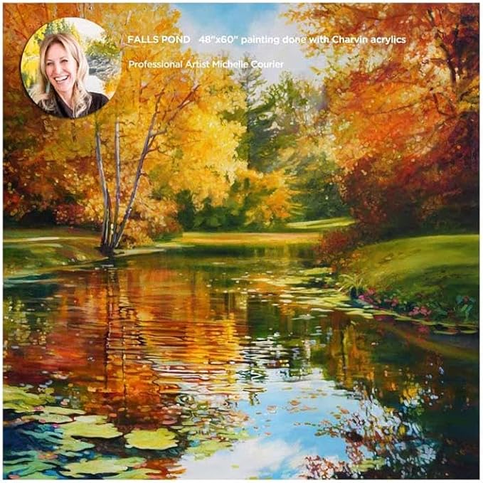 Charvin Extra Fine Professional Acrylic Paint - Image 4