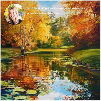 Charvin Extra Fine Professional Acrylic Paint - Image 4
