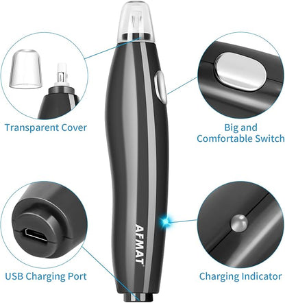 AFMAT Electric Eraser for Drawing, 140 Erasers Refills, Rechargeable Electric - Image 4