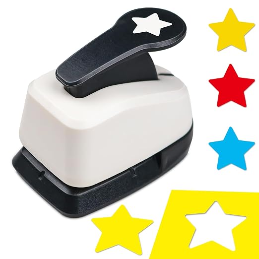 Star Hole Punch, Star Paper Punch, Stars Punches by HKKYOArtsCrafts