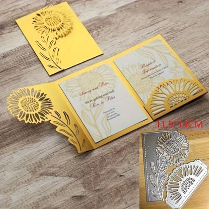 Lapoo Metal Cutting Die for Scrapbooking, 3D Backgrounds Frame New Cutting Dies by LAPOO