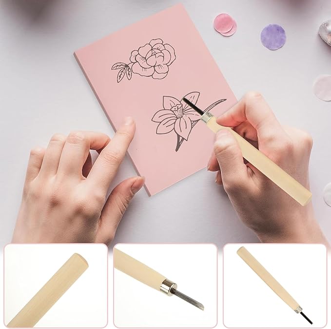 10 Pack Rubber Stamp Making Kit - Image 2