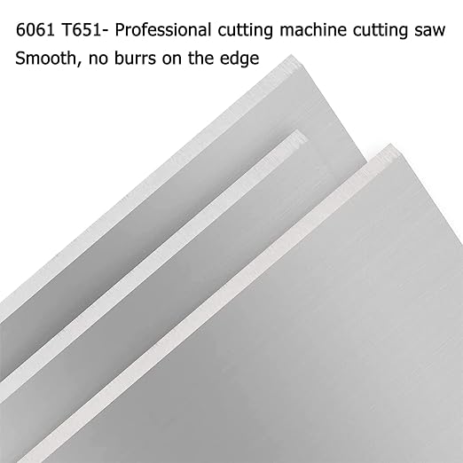 6061 T651 Aluminum Sheet Metal 8" x 8" x 1/2" Inch Flat Plain Aluminum Plate - Image 5