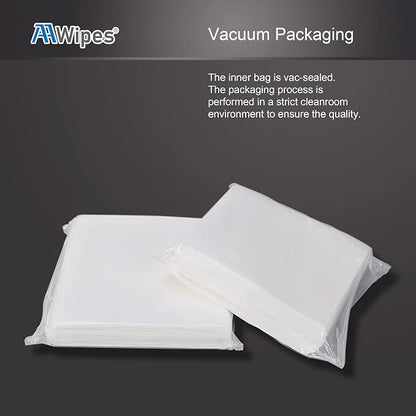 AAwipes Cleanroom Cellulose/Polyester Wipes Bulk, Lint Free Nonwoven - Image 3
