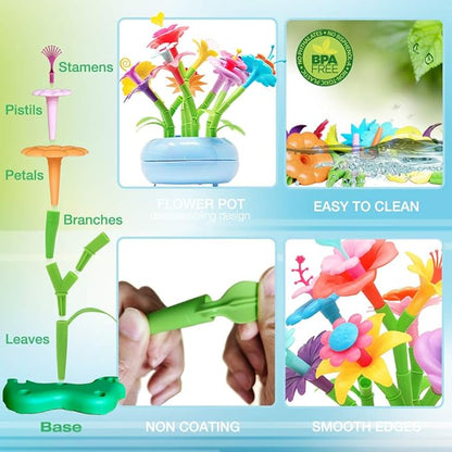 BIRANCO. Flower Garden Building Set - Image 2