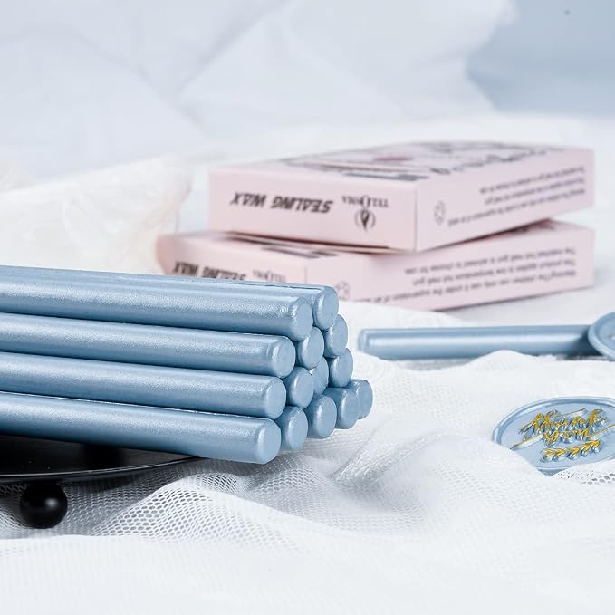 16 PCS Dirty Blue Small Glue Gun Sealing Wax Sticks - Image 3