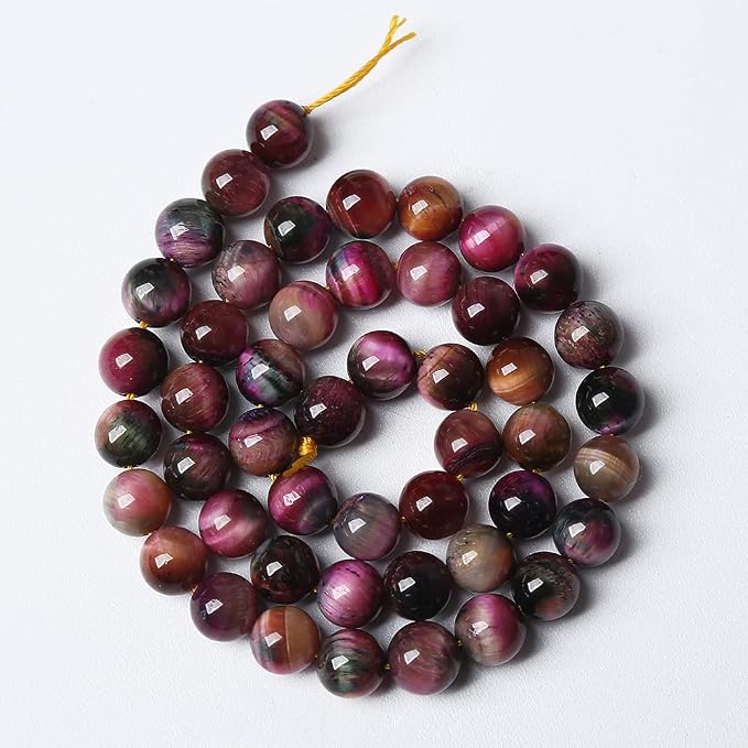 90pcs 4mm Top AAA Natural Tiger Eye Beads - Image 4
