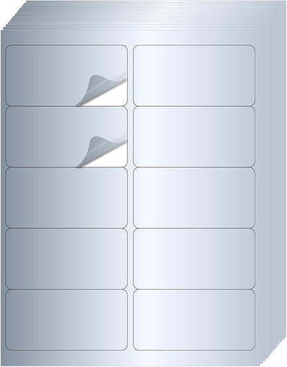 STARLIBOO Shipping Labels Stickers, Permanent Adhesive Sticker by STARLIBOO