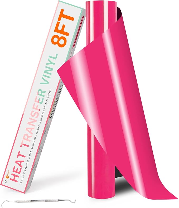 HTVRONT HTV Vinyl Rolls Heat Transfer Vinyl by HTVRONT