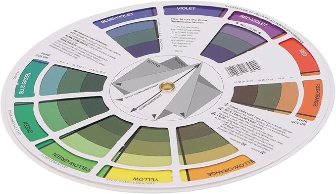 Pocket Color Wheel Chart, Double Sided Color Wheels - Image 6