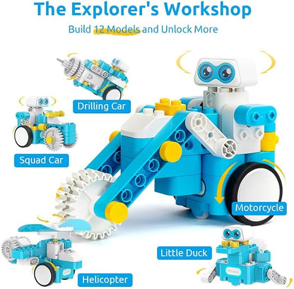 WhalesBot C3 Pro 12-in-1 Remote Control & Coding Robot Kit - Image 5