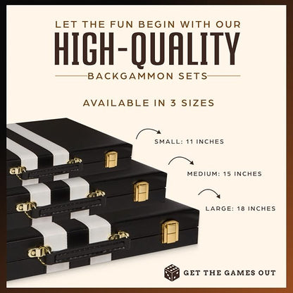Get The Games Out Top Backgammon Set - Image 3