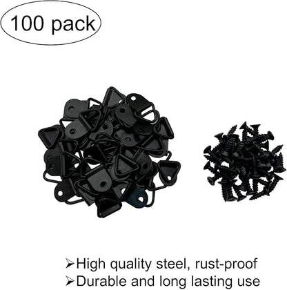 Small Triangle Ring Steel Picture Hangers - Image 2