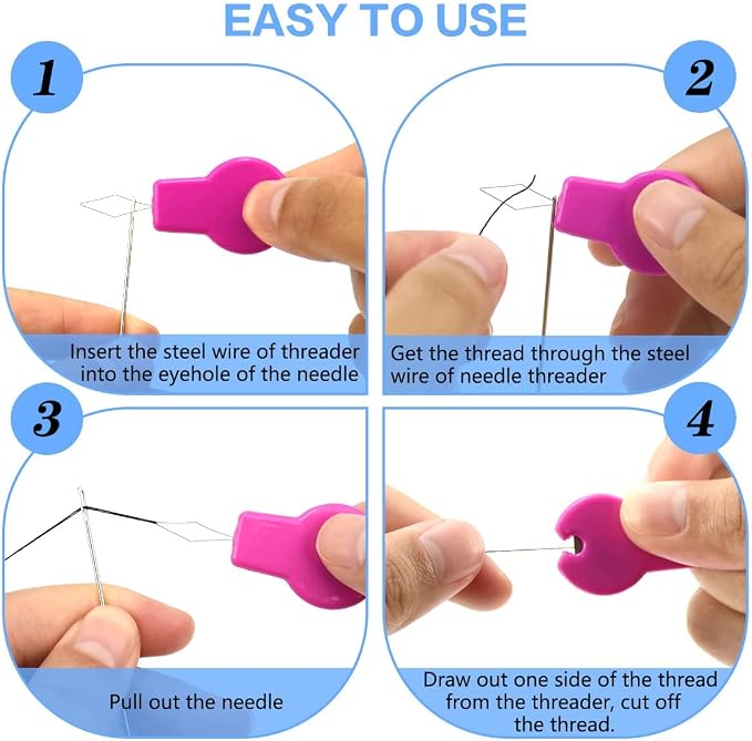 Lechchy Needle Threader for Hand Sewing & Sewing Machine - Image 3
