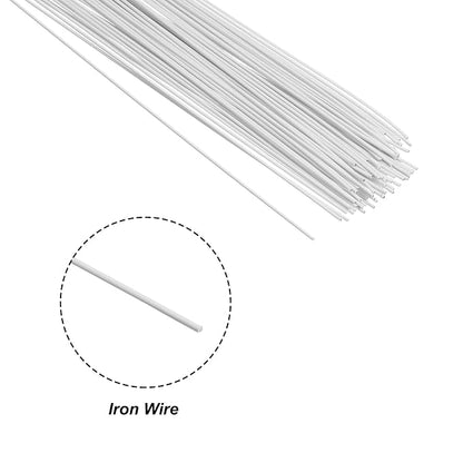 PATIKIL 32 Inch 22 Gauge Floral Stem Wire, 3 Pack/120 Pieces Bouquet Stem Paper - Image 4