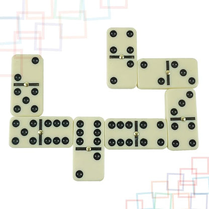 ERLLE - Dominoes Set, Premium Classic 28-Piece Double Six Domino Set - Image 8
