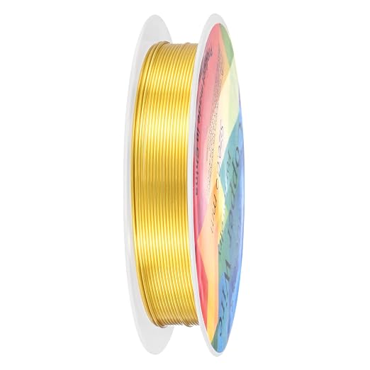 0.6 mm/22 Gauge Copper Wire for Jewelry Making, 13.1FT Copper Beading Craft by MMETERXITY