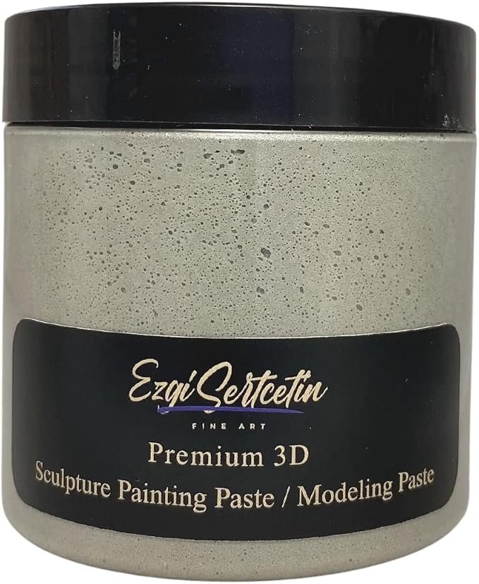 3D Sculpture Painting Paste|Texture Paste|Decorative Plaster|Ready to by EzgiSertcetin