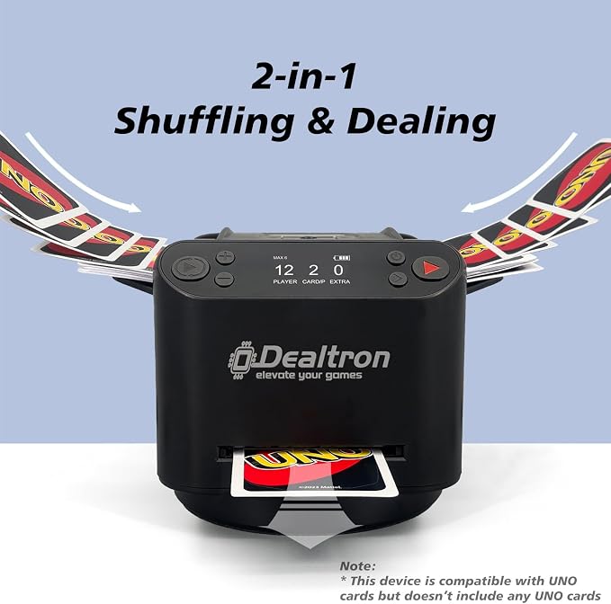 All-in-One Automatic Card Shuffler and Dealer, - Image 2