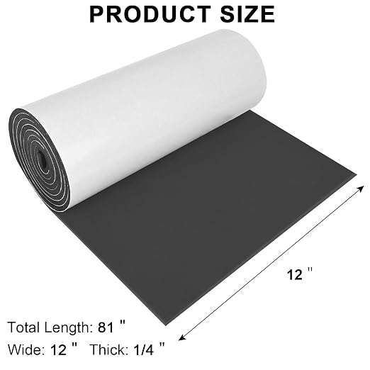 Sponge Neoprene Foam Rubber Sheet - Image 2