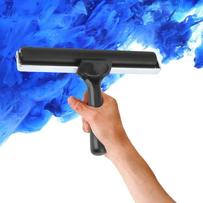 7.8 Inch Soft Rubber Brayer, Rubber Brayer Roller Paint Brush Ink Applicator - Image 7