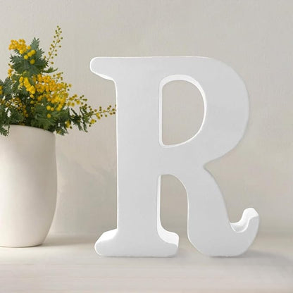 Wood Letters 4.3 Inch, Wooden Letters by UVEPBSMN