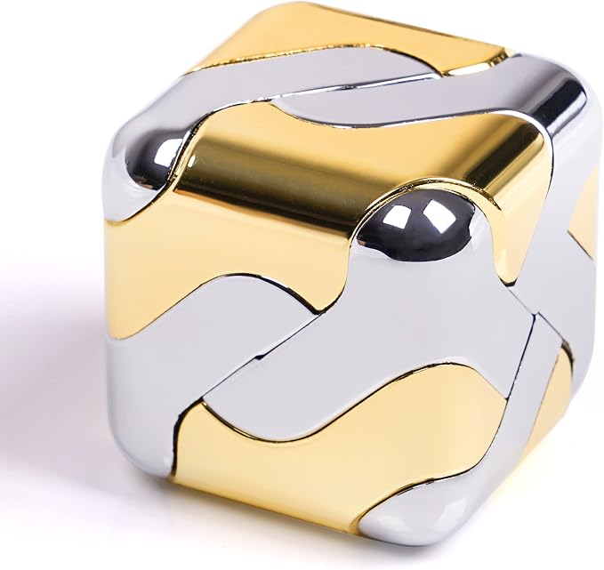 Metal-Puzzles Brain-Teaser 3D-Toys: Fidget-Toys Cool-Gadgets-Stuff - Image 9