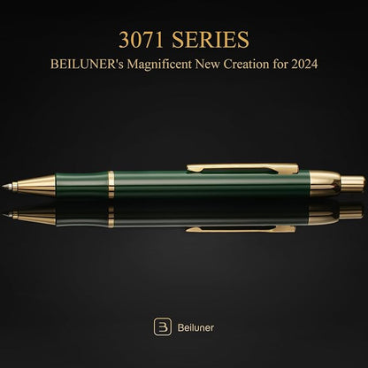 BEILUNER Luxury Gel Pen with 24K Gold Electroplating Finish, Luxury Grade - Image 2