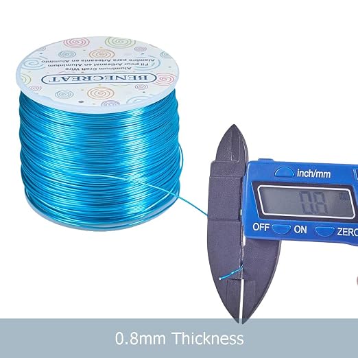 BENECREAT 20 Gauge 770FT Colored Aluminum Craft Wire - Image 8