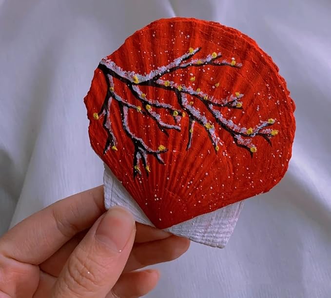 21Pcs Natural Scallop Sea Shells, Ocean Beach Seashells Perfect - Image 7