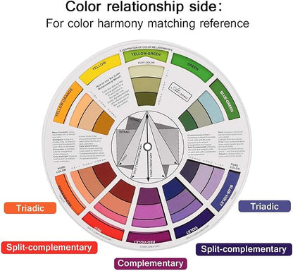 Pocket Color Wheel, Paint Mixing Learning Guide Art Class Teaching Tool - Image 3