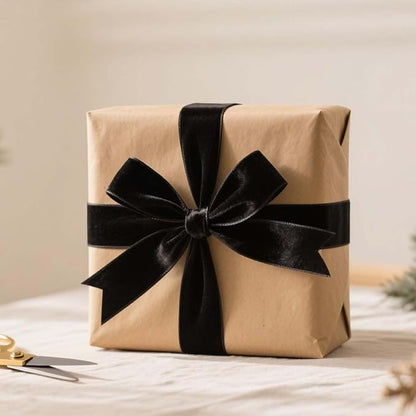 LaRibbons Thin Velvet Ribbon 1 Inch x 25 Yards, Gift Wrapping, Wreath Bow - Image 5