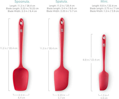 DI ORO® 3-Piece Silicone Spatula Set - Image 5