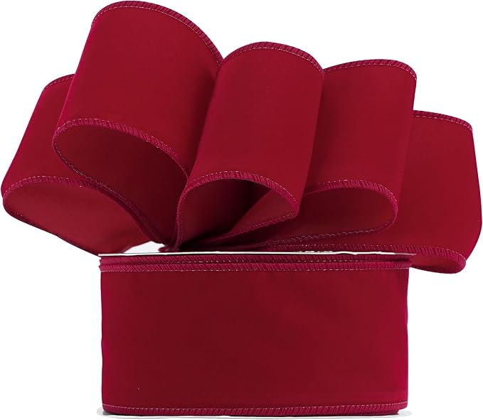 MEEDEE Red Velvet Ribbon - Image 7