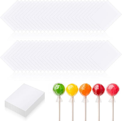 PEASUG 120 PCS Clear Cellophane Wrap, Cellophane Sheets, 6x8 Inches Cello Sheets by Unknown