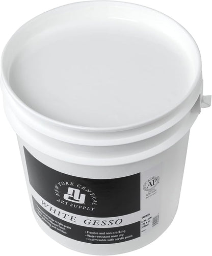 Acrylic Gesso - White Professional Grade Gesso - Image 3