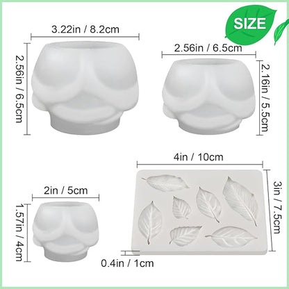 Rose Candle Molds, Epoxy Resin Casting, Wax Soap Clay Plaster Home Décor - Image 5