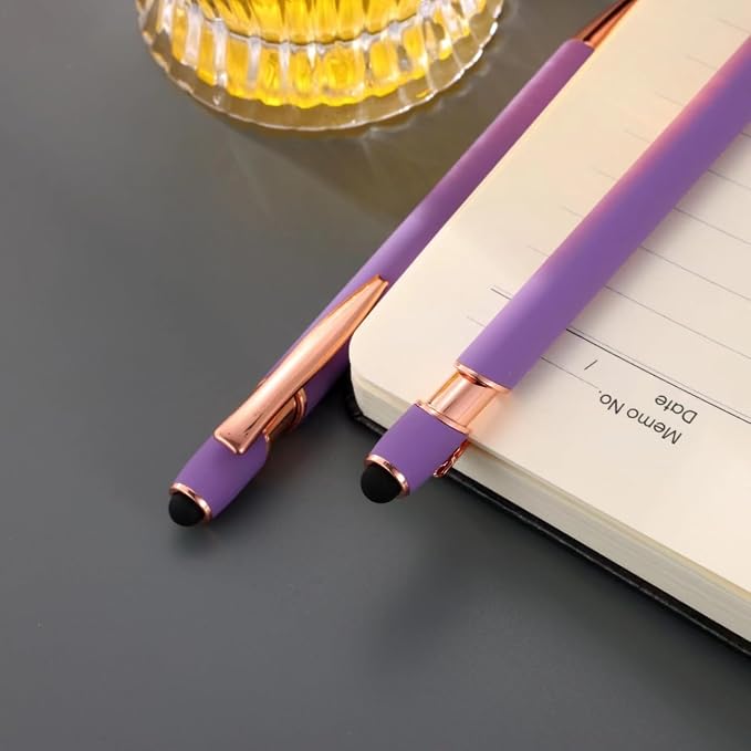 12 PCS 2 in 1 Stylus Ballpoint Pen - Image 5